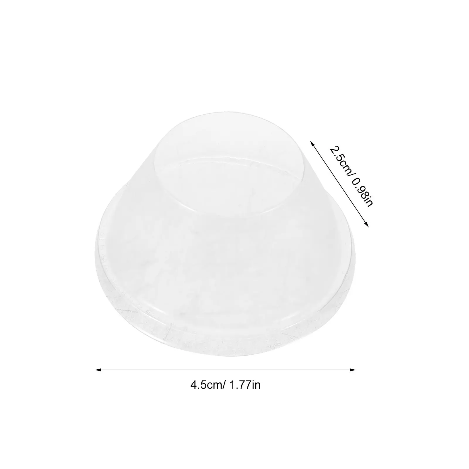200Pcs Plant Cloche Dome Clear Nursery Pot Cover for Indoor Outdoor Gardening Humidity Dome Cold Weather Protection Hydroponic