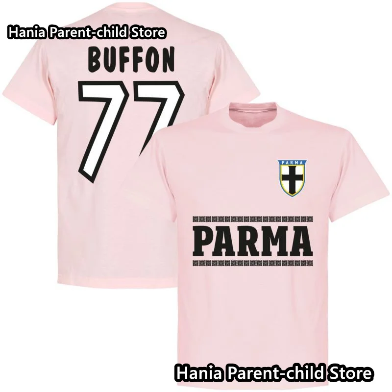 Parma Classic commemorative jersey Sports Kids And Mens t shirt Soccer Football T shirts Summer Short Sleeve Tees