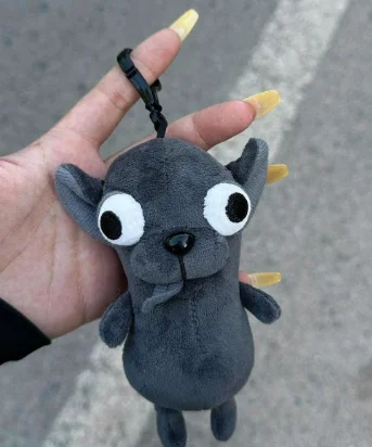 

Мягкие игрушки чихуахуа, плюшевая игрушка, брелок, кулон, щенок, домашнее животное, мягкая кукла чихуахуа, кавайная реалистичная имитация собаки чихуахуа