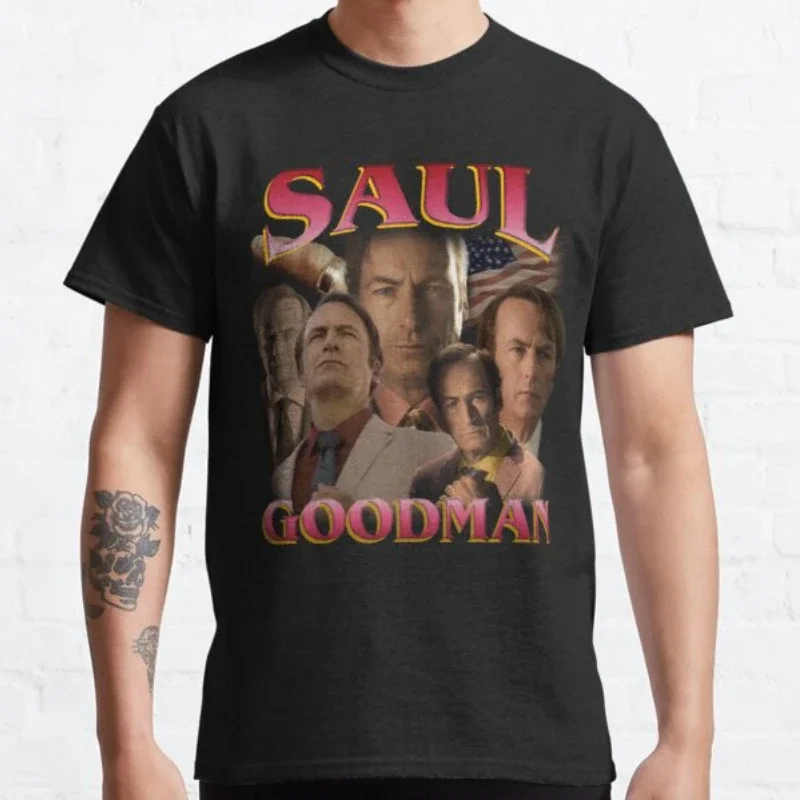 Hamlin and Mcgill Goodman Drama Legal Tv Graphic Tees Tops Better Call Saul T Shirt  Men  Harajuku Casual Camisetas  streetwear