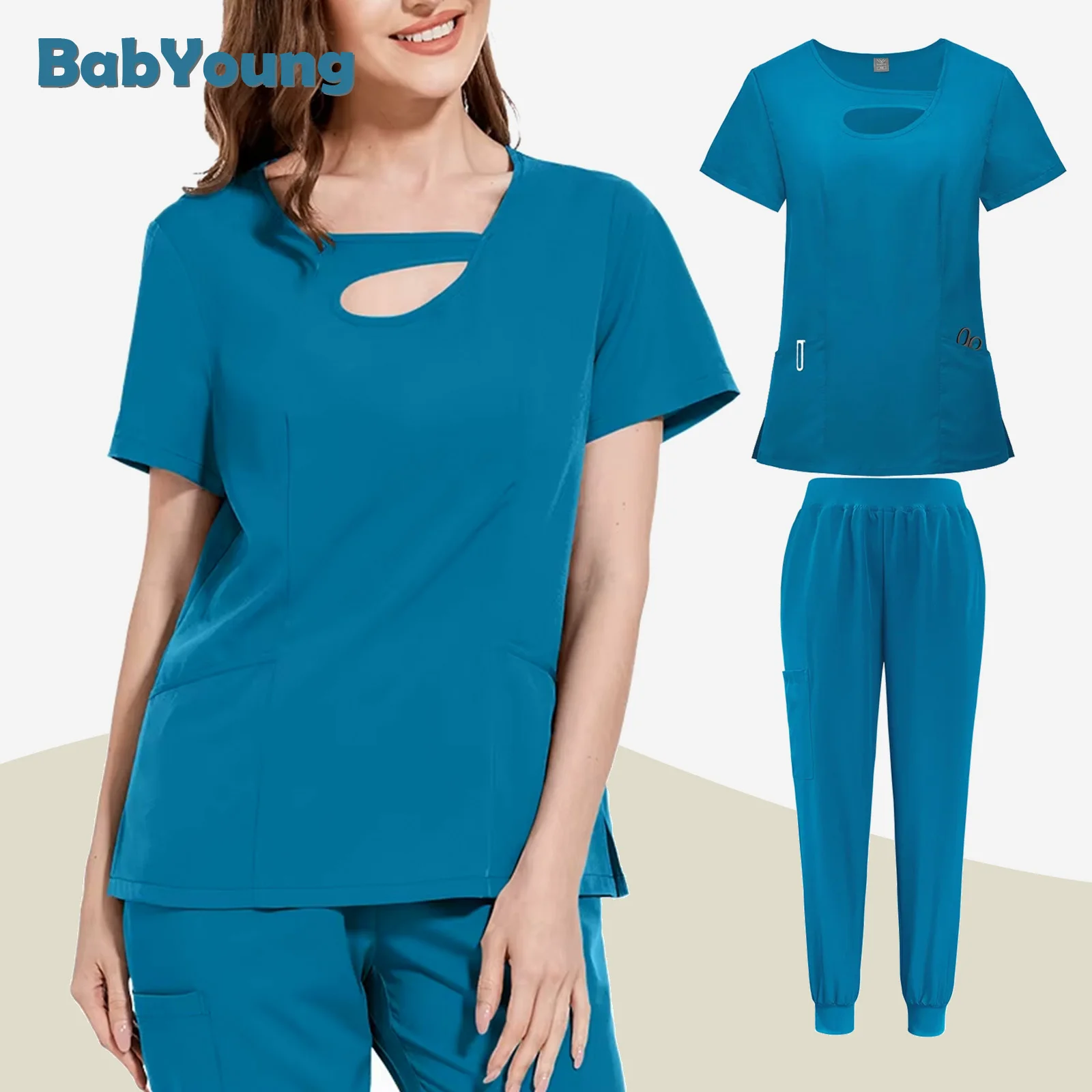 Beauty Salon Uniform Frosted Set, Doctor Nurse Nursing Home, Operating Room Sexy, Slimming And Fashionable