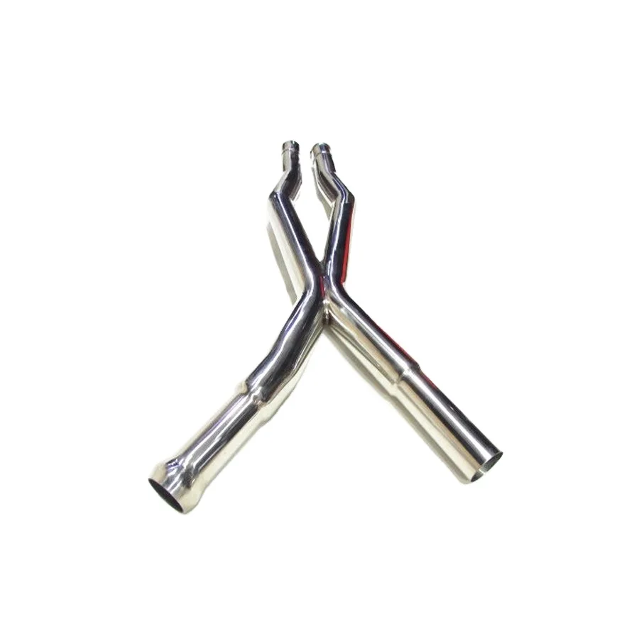 

For S Class W221 S500 Stainless Steel X-pipe Center Muffler Custom Exhaust Pipes for W221 S500 Vehicles