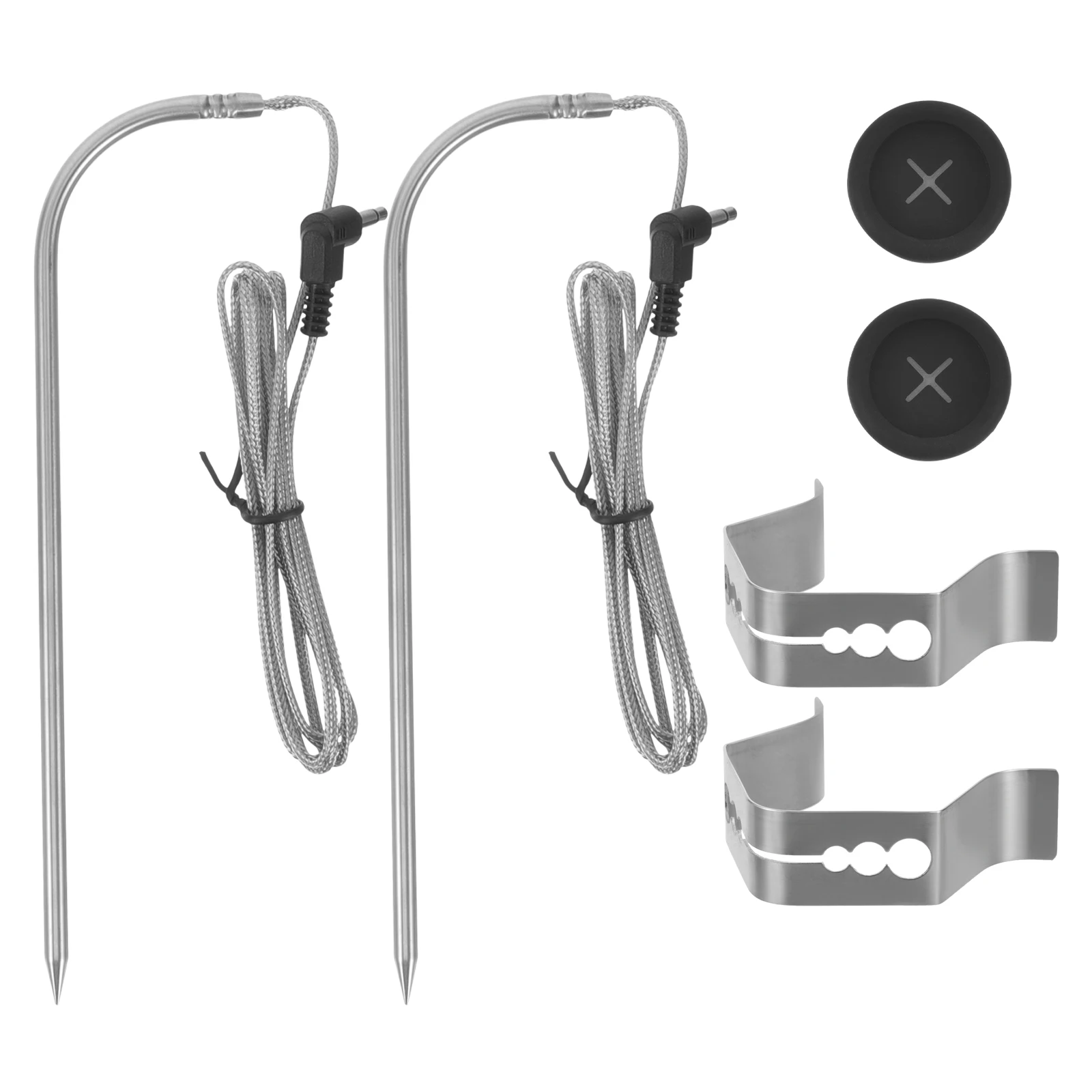 

1 set 1 Set Stainless Steel Meat Thermometer Bbq Grill Cooking Food Probe High Accuracy Kitchen Thermometer For Baking Oil Milk