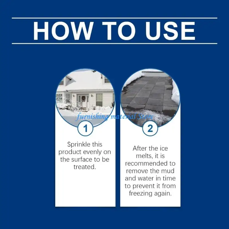 

Y5GD Pet Friendly Ice Melter For Swifts Snow And Ice Dissolution On Multiple Outdoor Surfaces Ensuring Slip Safety