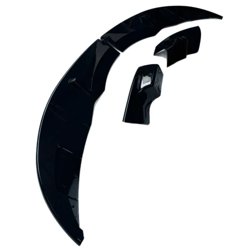 2007-2013 For BMW E90 E92 E93 M3 Coupe / Sedan Front Bumper Diffuser Pair Front Bumper Spoiler Lip Deflector Splitter By ABS - view 6