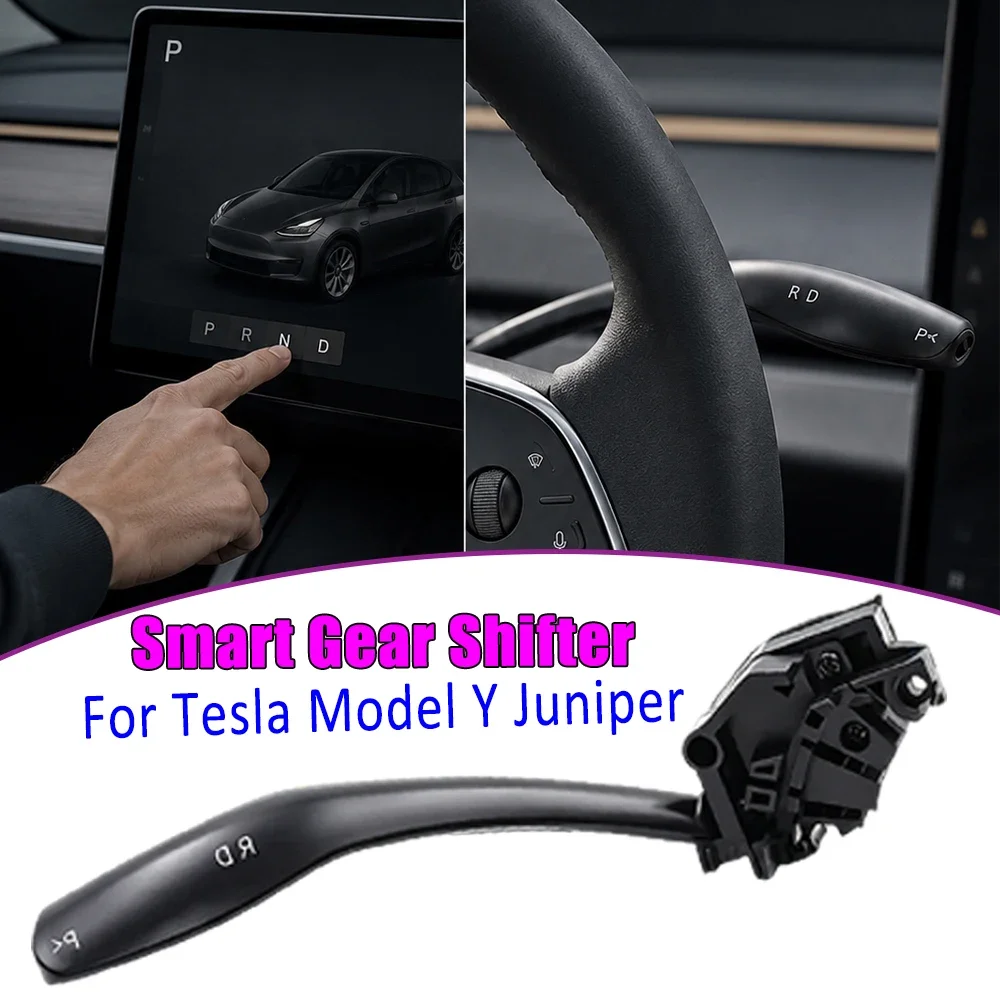 New for Tesla Model Y Juniper 2025 2026 Model 3 Highland 2026 Shift Lever Physical Operating Gear Lever Shifter Grab Kit Handle