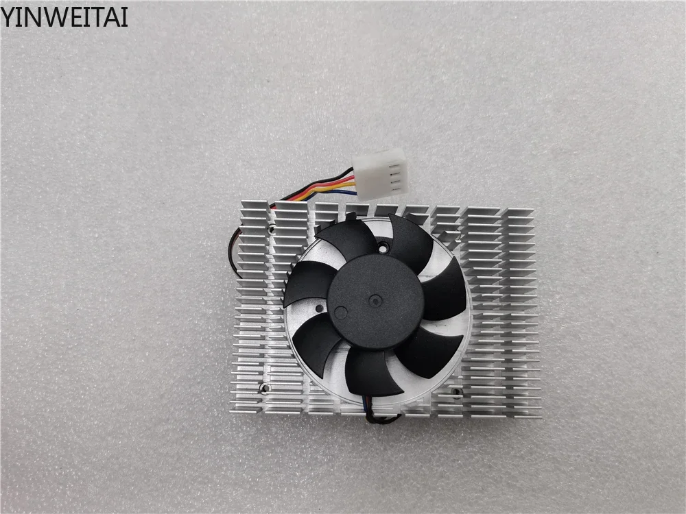 Fan For LDM5010S DC5010MB1 AV-F5010MB YY5010H12B DC 12V 0.05A Diameter 47MM hole distance 26MM 4-wire mainboard cooling fan