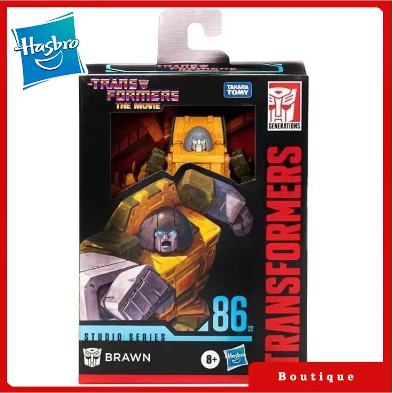 Auf Lager Hasbro Transformers Toys Studio Series Deluxe Class SS-86-22 Brawn Cybertron Autobots Actionfiguren Sammlergeschenke