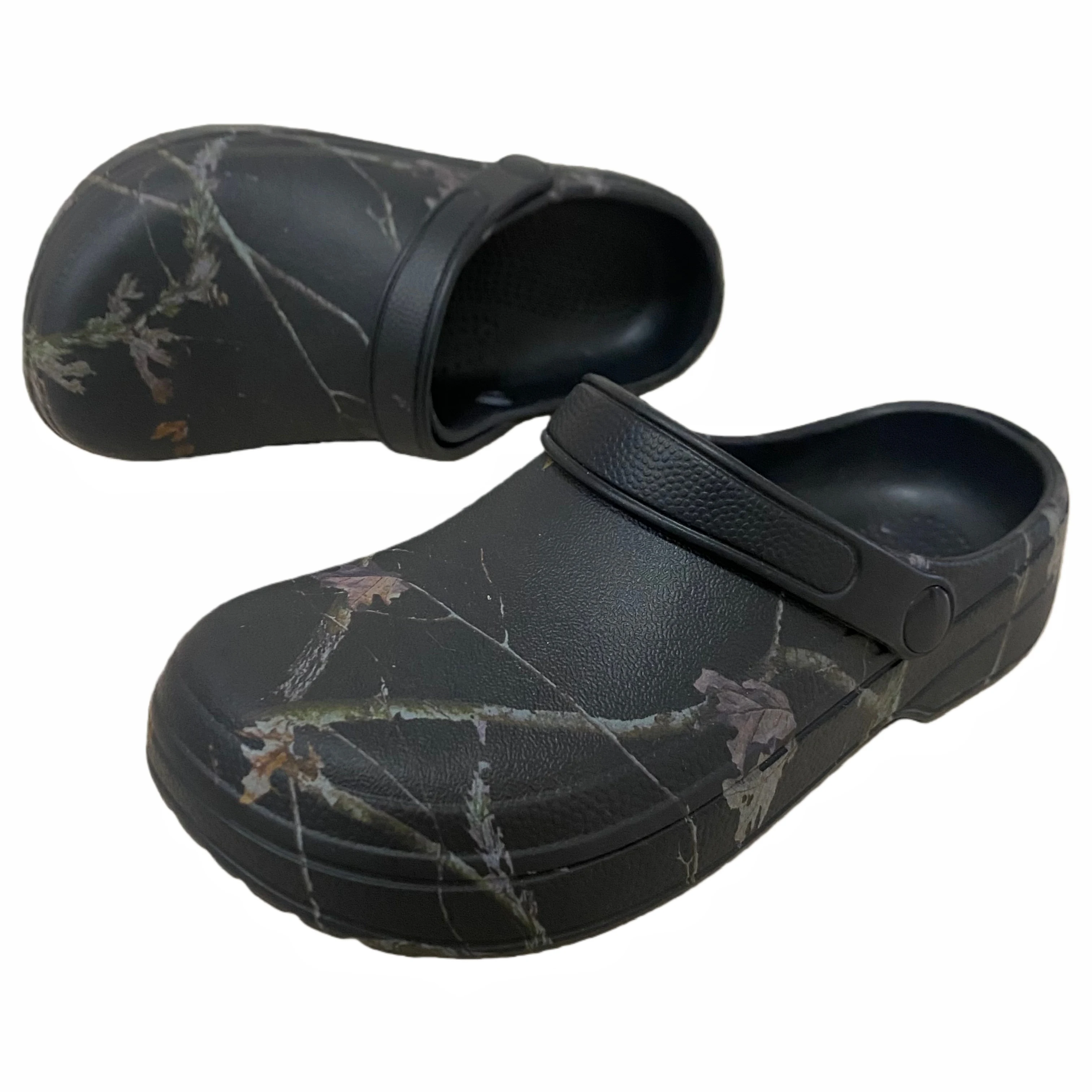 2026 New Men's Eva Slippers with Branch Print, Non-Slip, Lightweight, Suitable for Indoor and Outdoor Use, Beach, Home, and Outdoor Wear