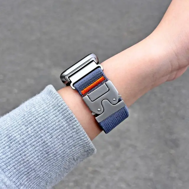 Fallschirmschnallen-Nylonband für Redmi Watch 5 Active, elastisches Armband für Redmi Watch 5 Lite, Zubehör für das Handgelenk. – Detail 4