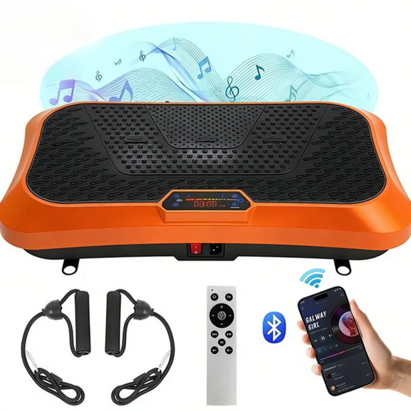 Fat Shake Body Building, Vibration Plate Motor, Portable Fitness Equipment Home Sports Bluetooth Entertainment Shaking Machine