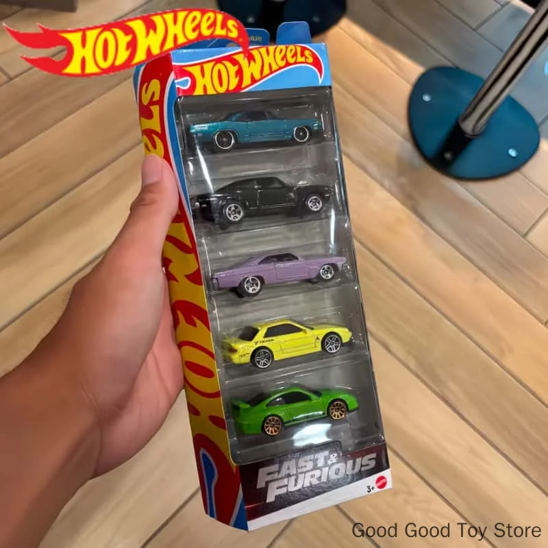 Hot Wheels 1/64 Fast Furious Diecast Alloy Car Model 70 Charger 1966 Impala 911 GT3 RS 68 Plymouth S13 Collectible Xmas Gift Toy
