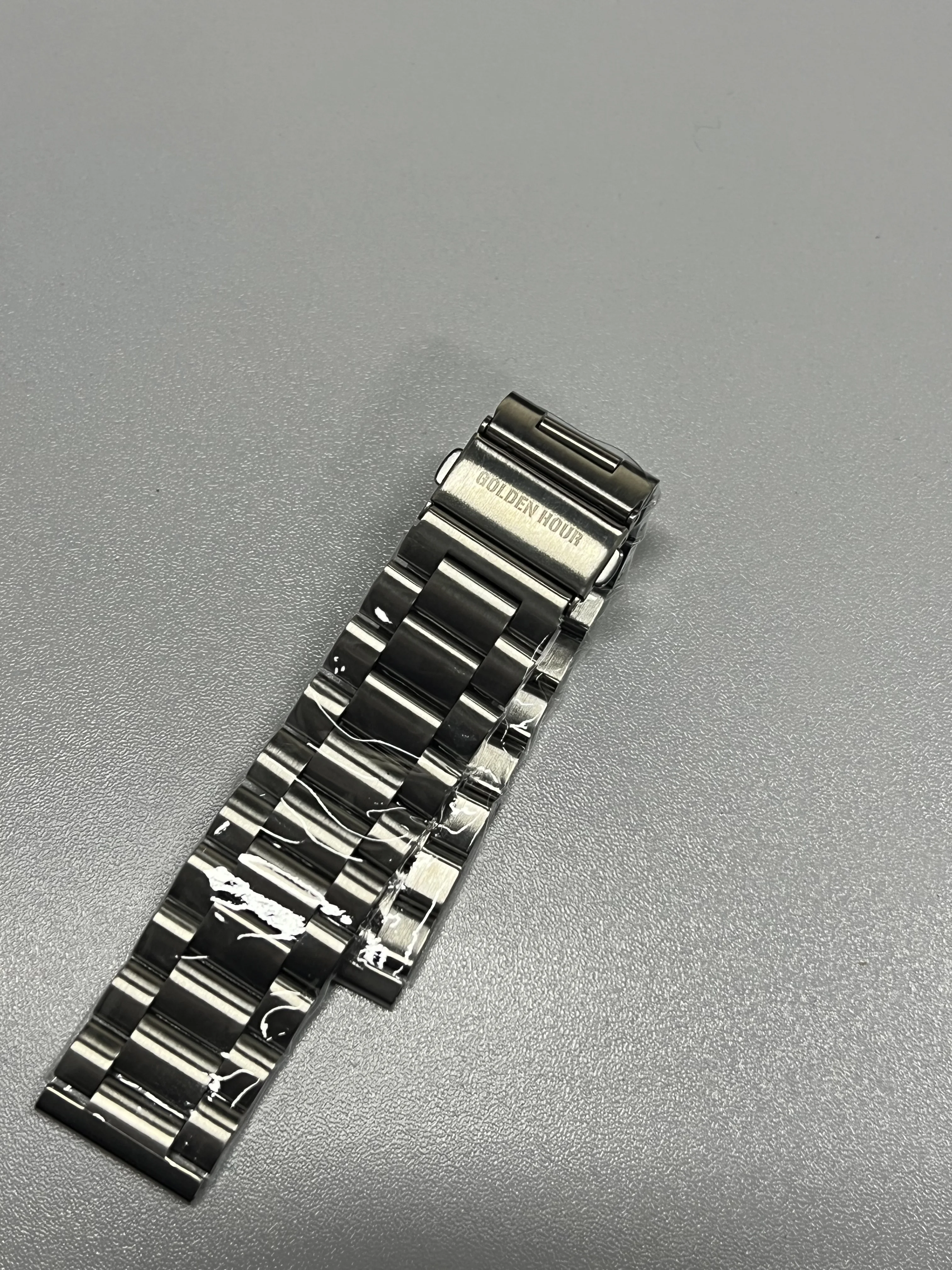 GOLDENHOUR-Correntes Relógio Aço Inoxidável