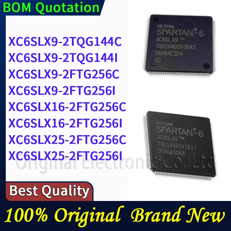 XC6SLX9-2TQG144C XC6SLX9-2TQG144I XC6SLX9-2FTG256C XC6SLX9-2FTG256I XC6SLX16-2FTG256C XC6SLX16-2FTG256I XC6SLX25-2FTG256C XC6SLX