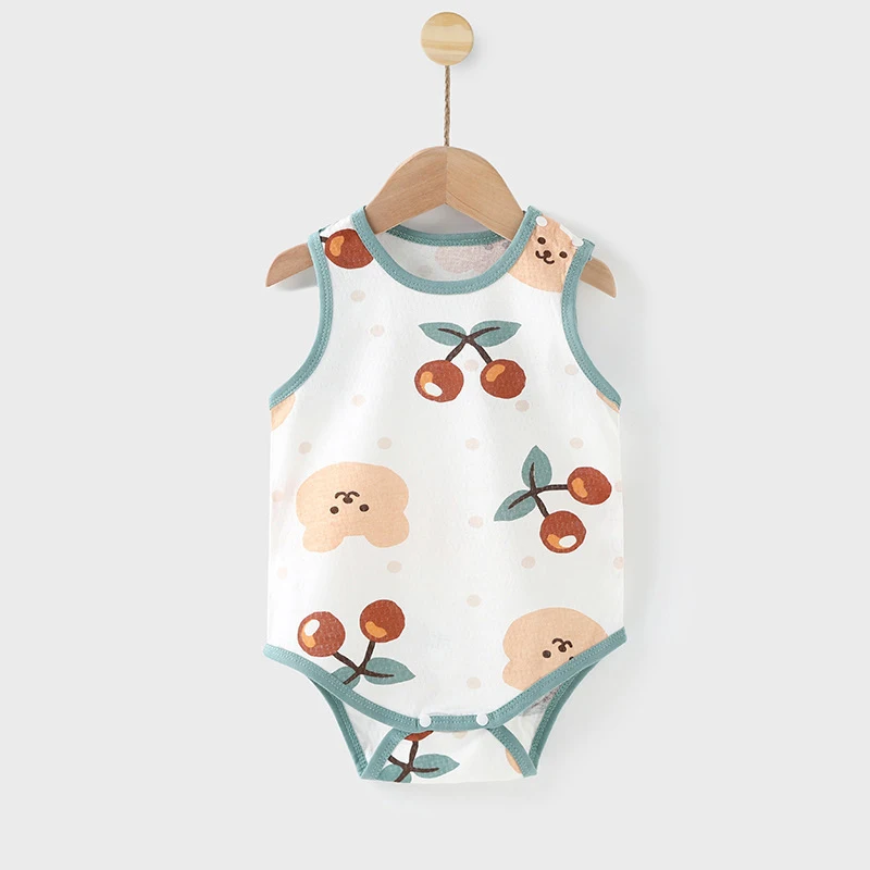 Newborn Unisex Baby clothing Cute Fruits Prints Kids Clothes Super Soft Summer Infant Rompers outfits jumpsuits For Bebe 0-1 yrs