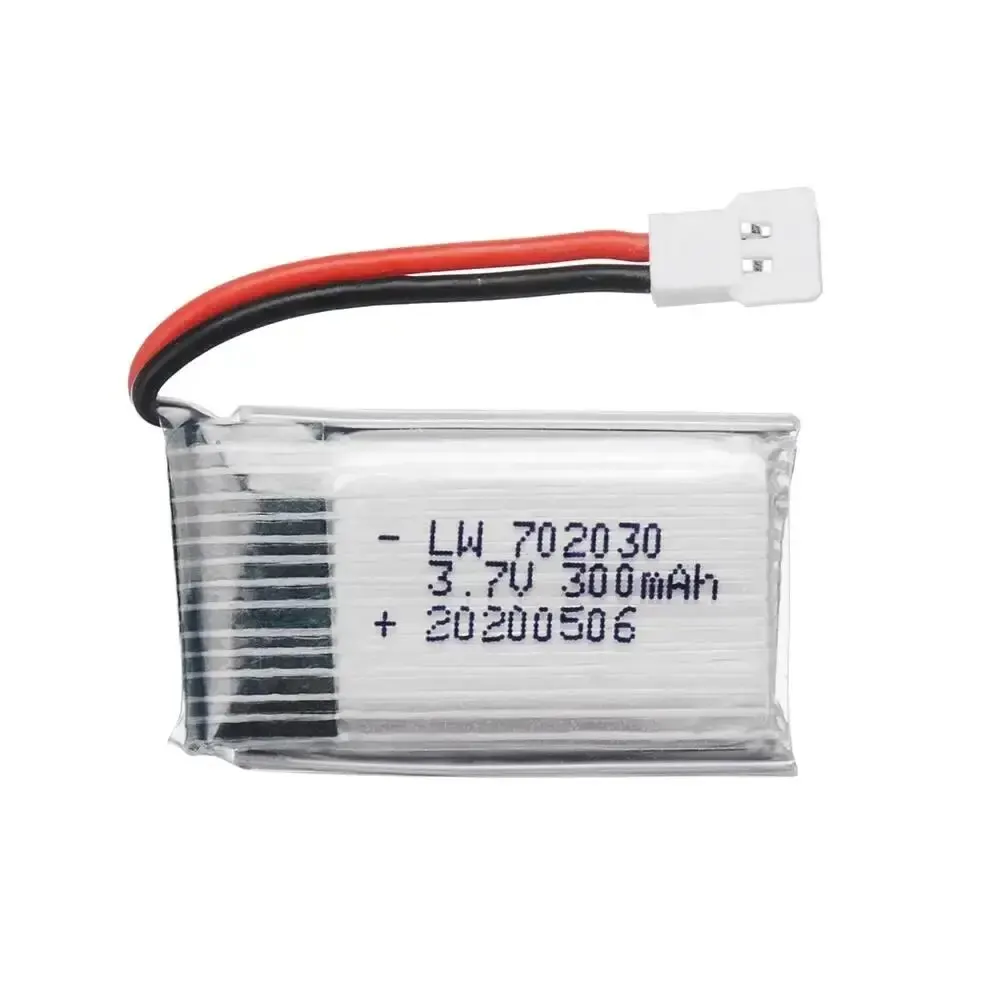 3.7V 300mAh lipo battery For E55 FQ777 FQ17W DFD F180 FY530 U816 U830 H107 X11C Battery 20C 702030 For RC Quadcopter Spare Part