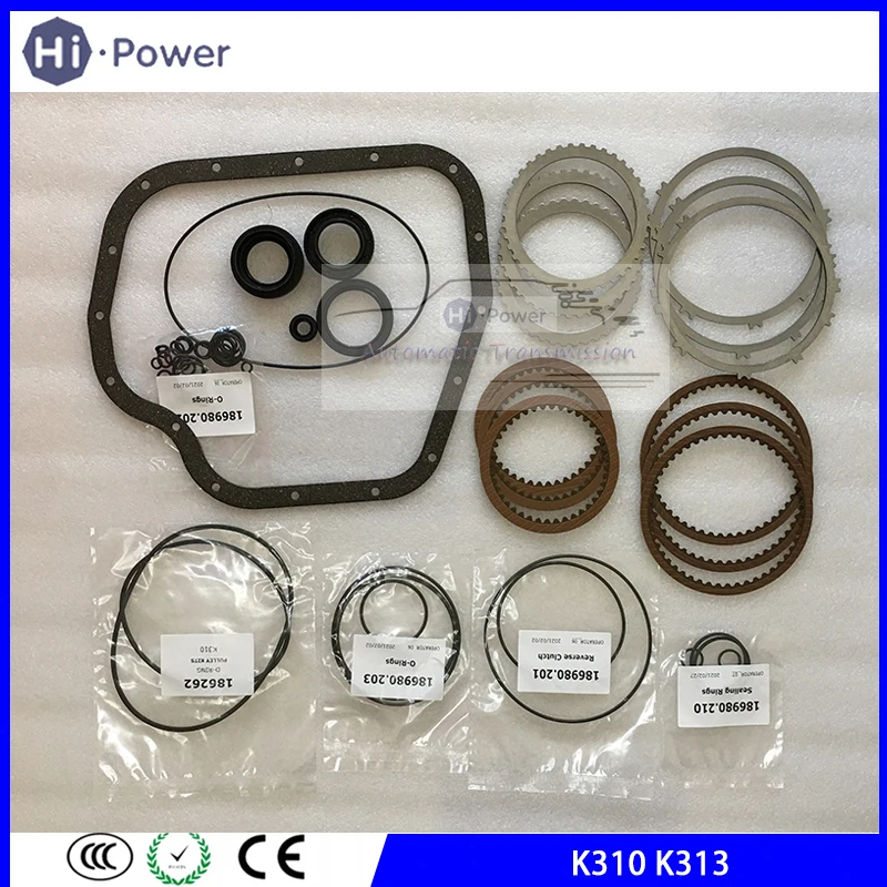 K310 K311 K313 CVT Transmission Master Overhaul Kit Friction Steel Plates For Toyota corolla Gearbox Clutch Disc Repair Kit