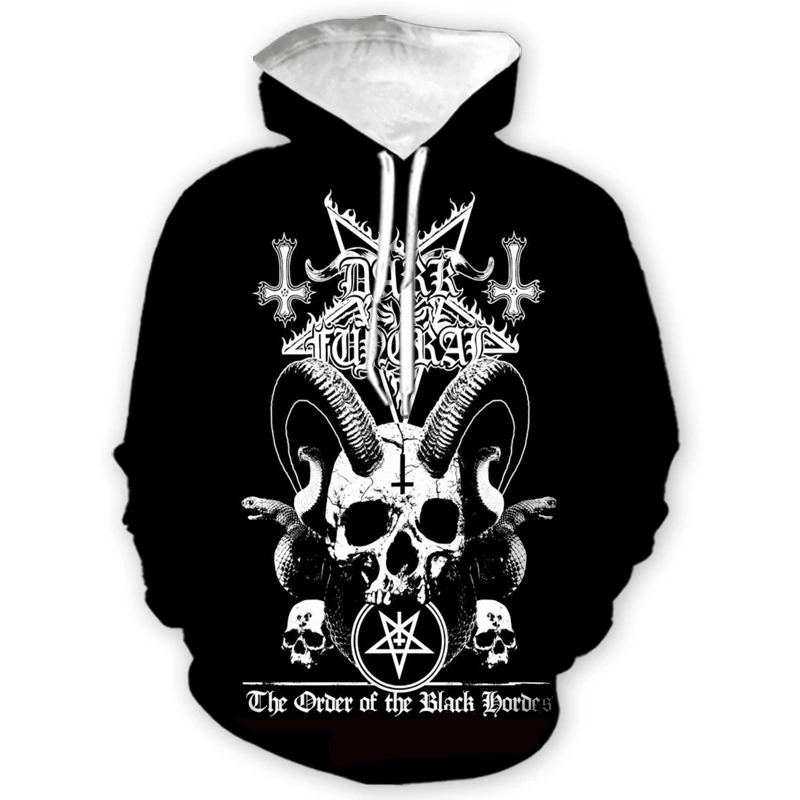 Dark Funeral Band Hoodie 3D Print Hooded Men/Women Sweatshirt Unisex Streetwear Pullover Casual Tracksuits