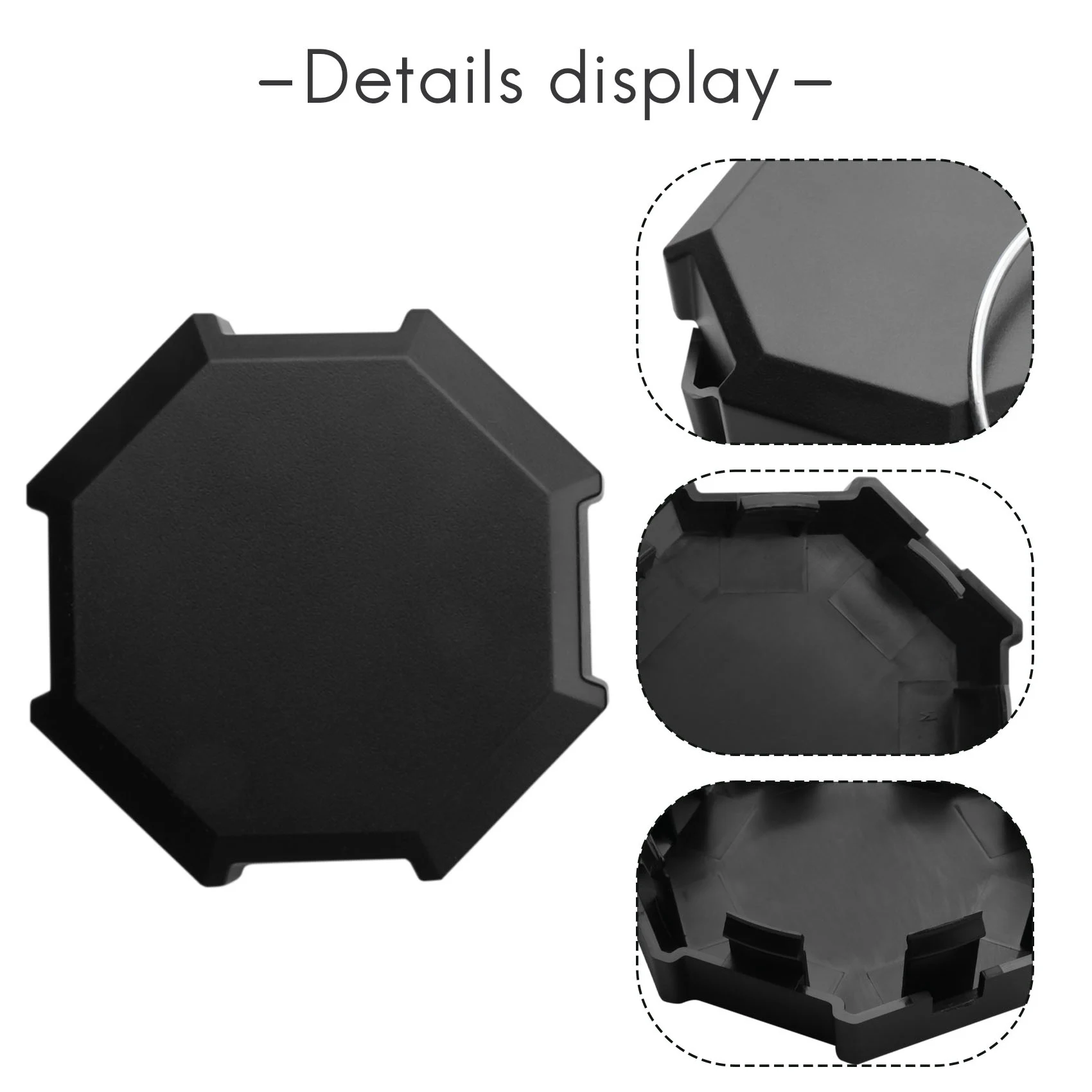 

4Pcs Hub Cap Wheel Center Caps Replacement Part For Polaris RZR 900 1000 RZR XP Turbo 1522216-655