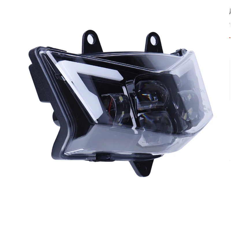 KLX 125 KLX 150 LED 헤드라이트 어셈블리 페어링, 가와사키 D-트래커 KLX125 KLX150 오토바이 액세서리, 헤드 라이트 램프, 신제품