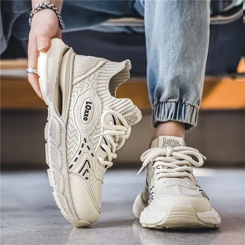 Unisex Fashion Sneakers Comfortable Breathable Waders Running Shoes Outdoor Lightweight Hiking Shoes Tennis Cross-training Shoes