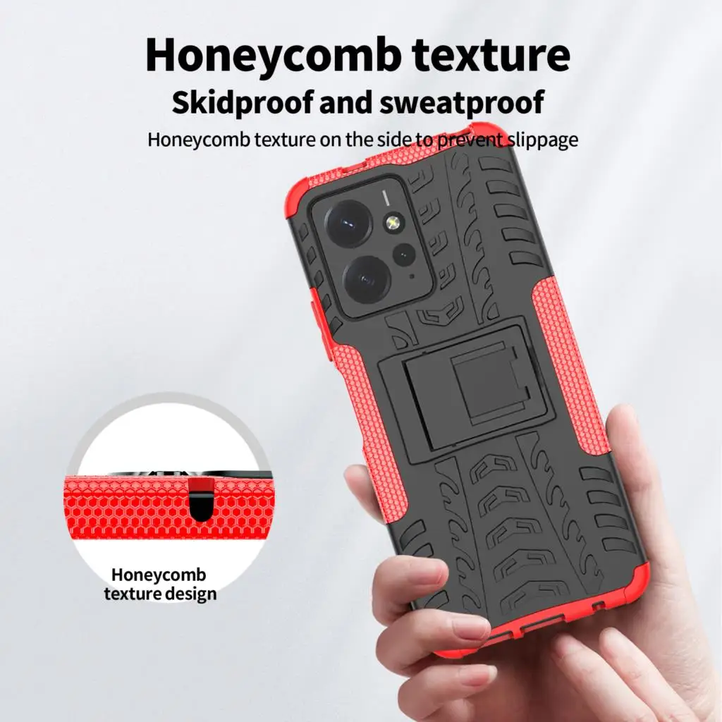 For Redmi Note 12 4G Global Cover Case For Redmi Note 12 Fundas Coque Shockproof Armor Protective Phone Bumper Redmi Note 12