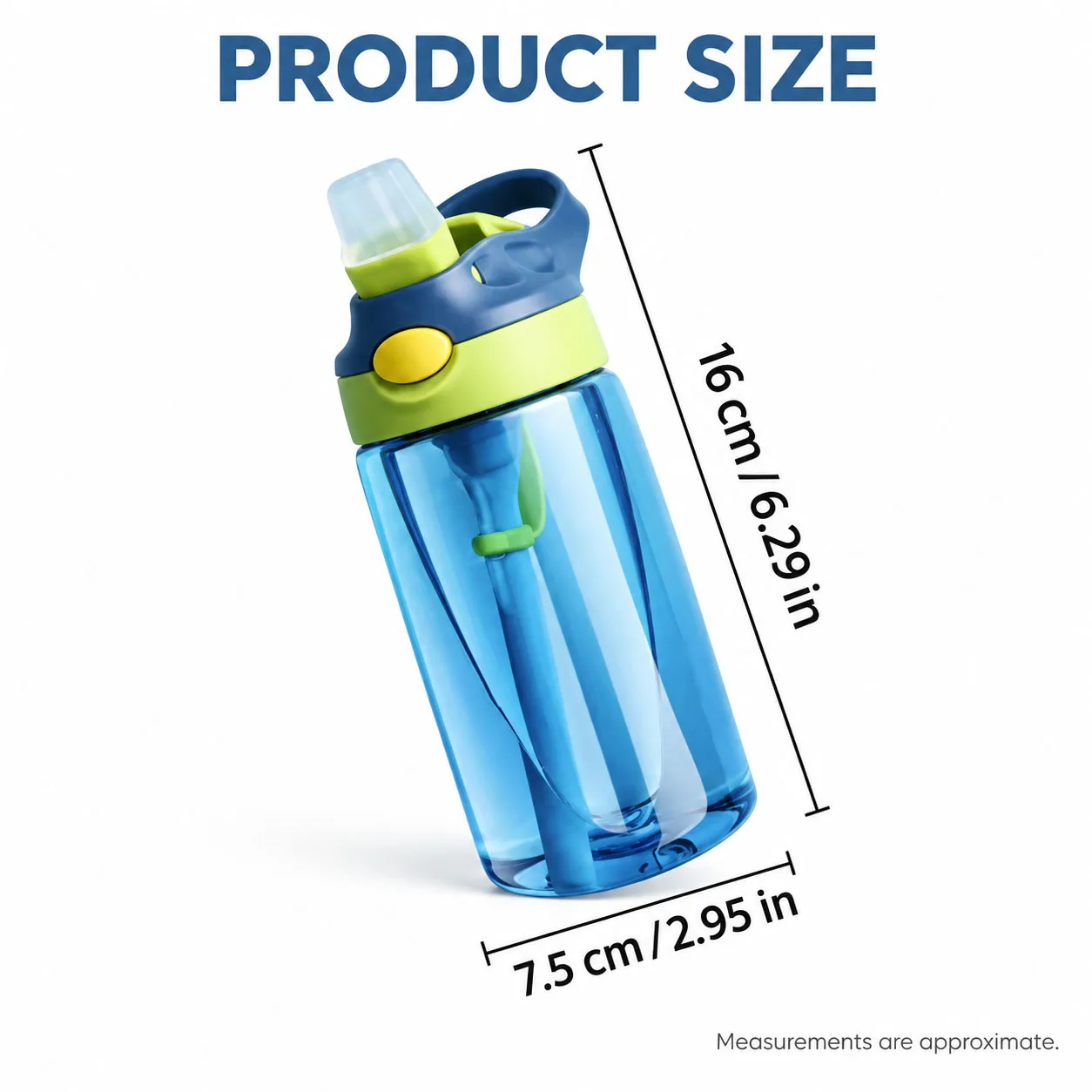 Personalized Kids Water Bottle with Straw Custom Name Dinosaur Cup for Kindergarten School Birthday Gifts Bulk Wholesale