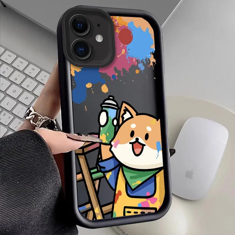 11 Little Painter New Sky Eye Phone Case For iPhone 15 12 13 11 14 Pro Max Mini 6 6S 7 8Plus 14 15 Plus X XS XR XSMAX Cover