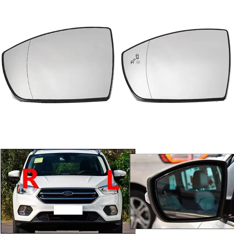 Suitable for 13-17 Ford Escape Kuga Ecosport reversing lenses Heated rearview lenses