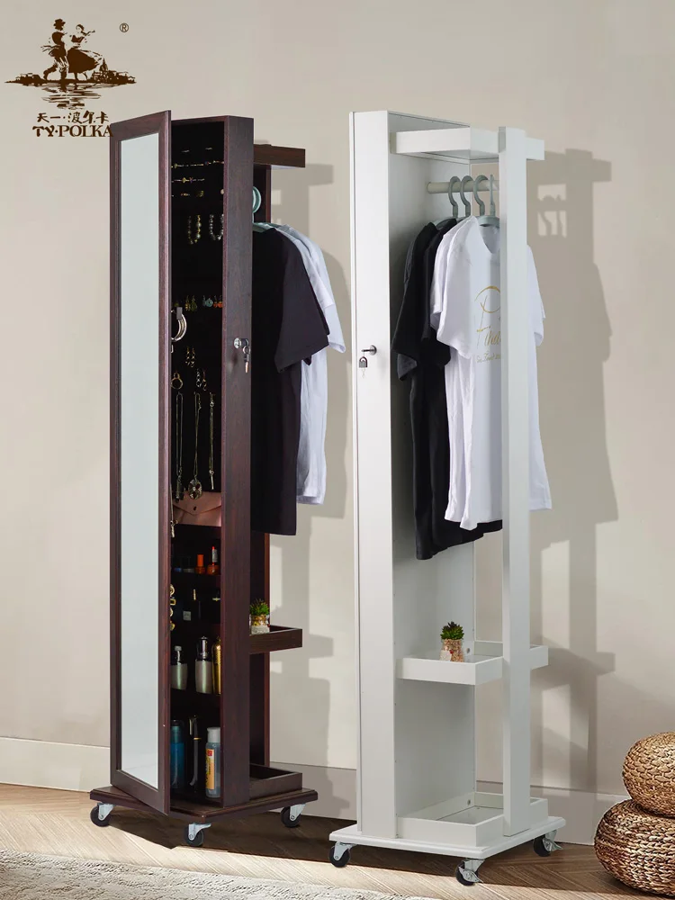 Rotating dressing, full body storage, dressing room, mirror, dressing table, household fitting mirror, household use