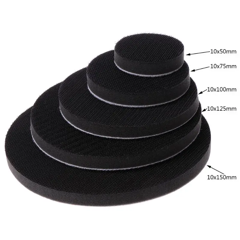 

Pads Hook & Loop Soft Sponge Cushion Buffer Pad Backing Pads 6 in
