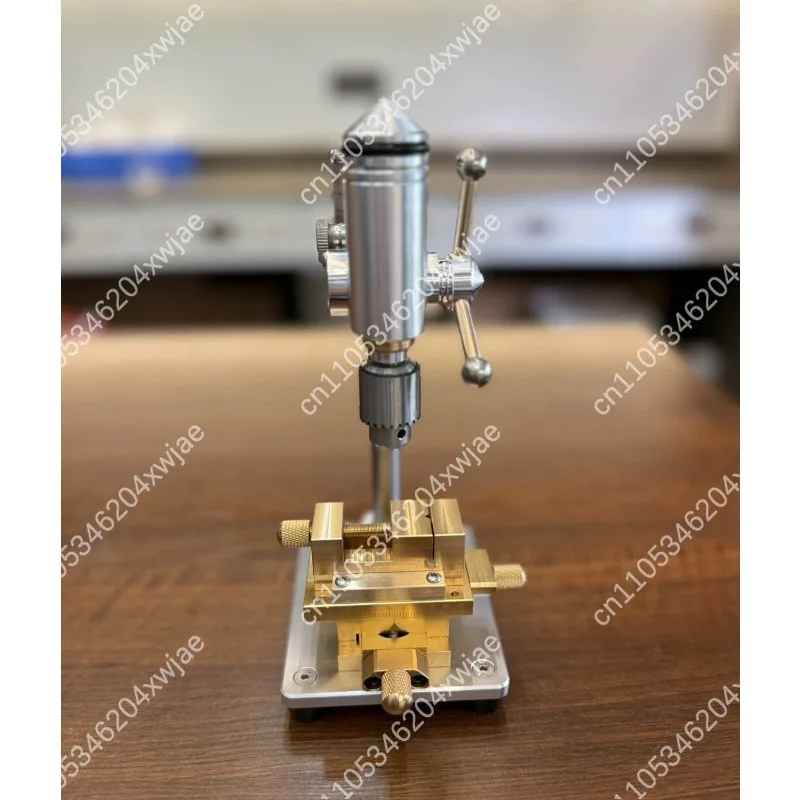 

Mini Precision Bench Drill Press for Watch Repair Circuit Board Drilling with Adjustable Speed Control