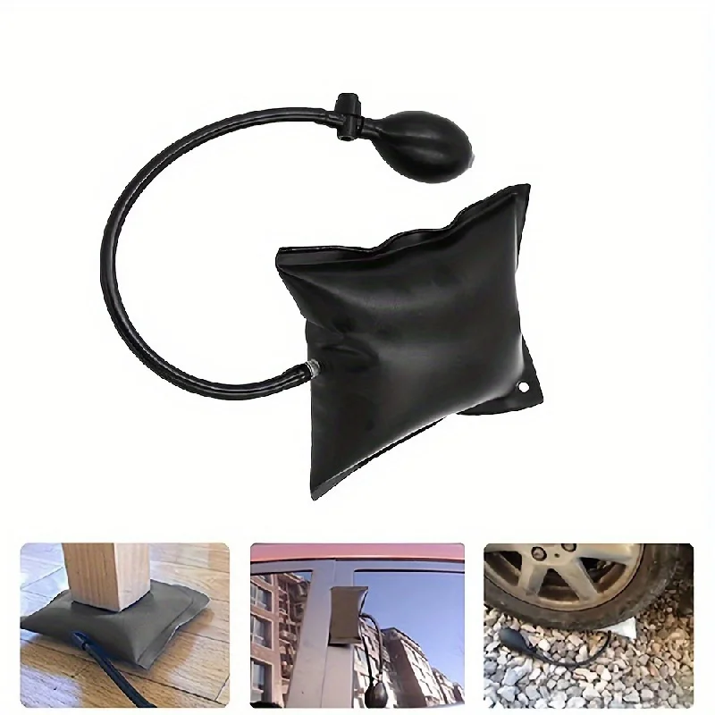 Car repair tool inflatable airbag - adjustable car air pump car door repair air cushion, emergency unlocking tool set