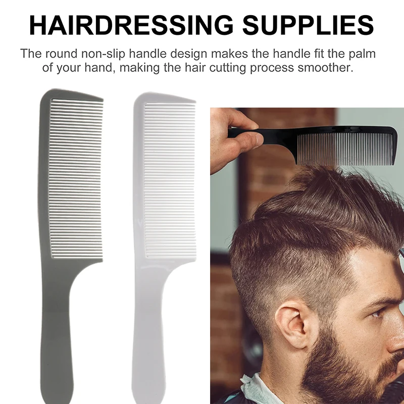 1 professional plastic heat-resistant and thick anti-static comb, S-shaped design, hair styling tool