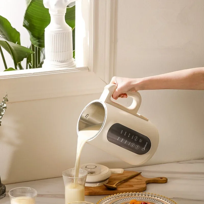Midea 220v máquina de leite de soja casa pequeno filtro-livre lavar-livre aquecimento automático sem cozinhar liquidificador de reserva inteligente