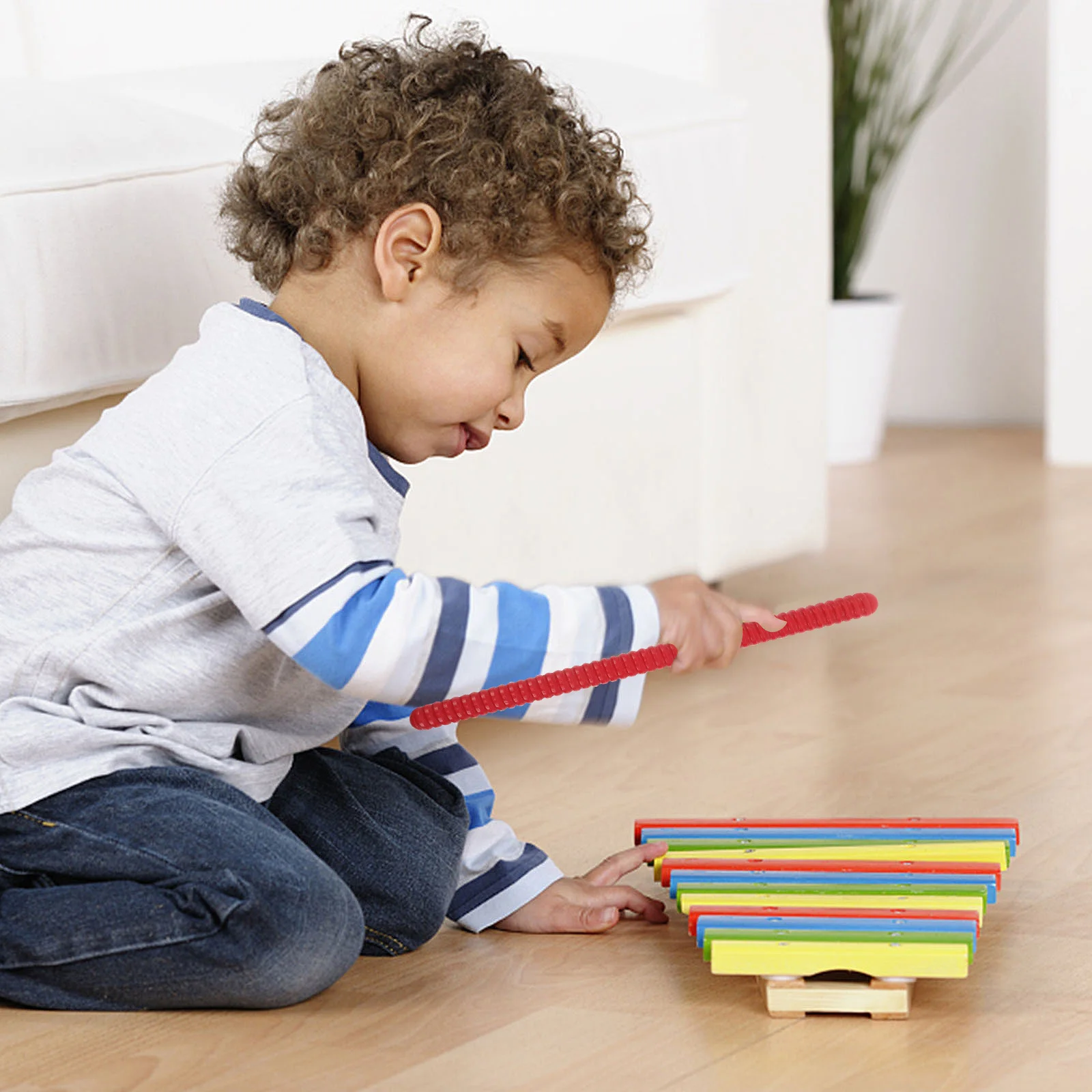 ไม้ตีจังหวะเด็ก เครื่องดนตรีเด็ก ของเล่น ไม้ตีกลอง ไม้นับ