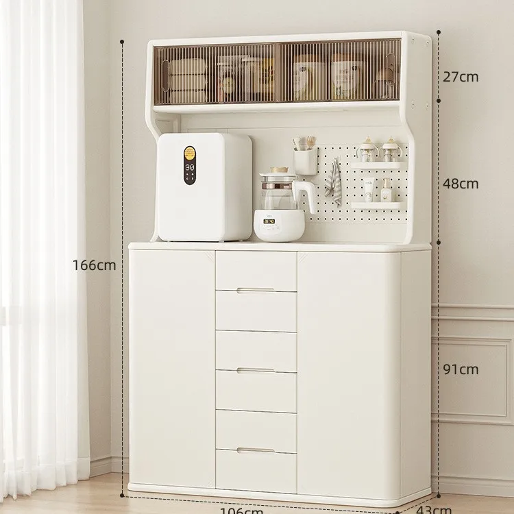Children's Toy Cabinet With Storage And Feeding Station Plastic Rack For Babies' Products For School And Living Room Use