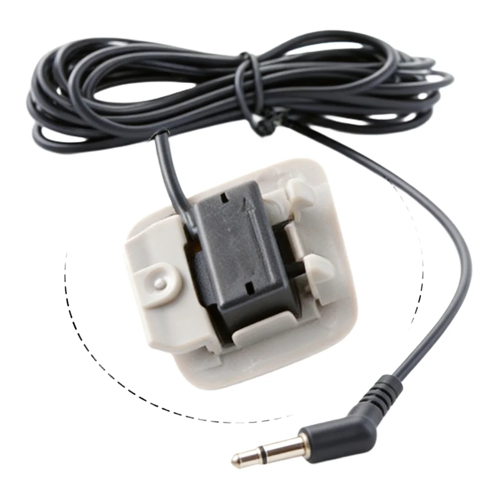 Car Interior Color Black Car Audio Microphone Car Roof Panel Mic Impedance 2.2K Wear-resistant Frequency Response 50Hz-20KHz