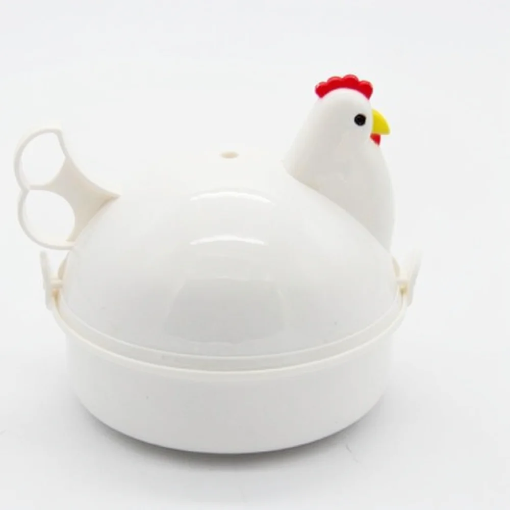 Efficient Microwave Egg Boiler Steamer Portable Breakfast Maker Kitchen Gadget Aluminum Practical Cooking Tool