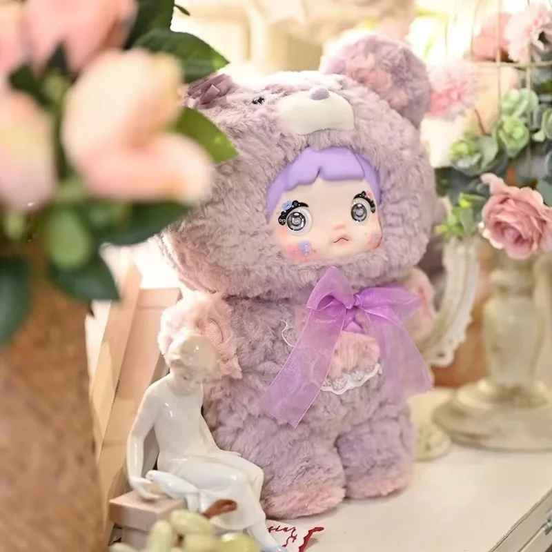 Nommi 400% Blind Box Goodnight Bear Series Nommi Vinyl Doll Room