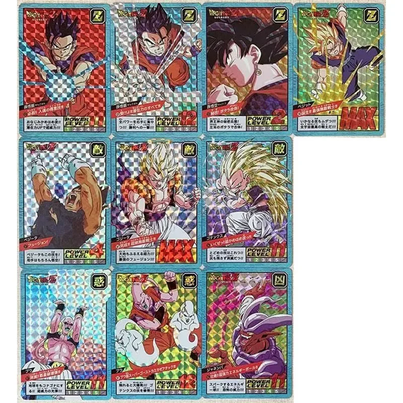 Dragon Ball Karty kolekcjonerskie Gry dla chłopców Zabawki Gry stołowe Prezenty urodzinowe DIY Anime Ox-King Pilaf Kakarotto Karty Flash Premium