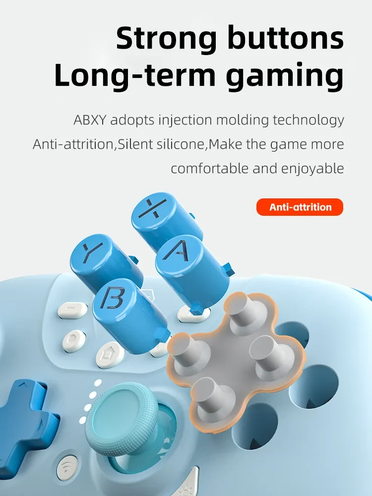 وحدة تحكم ألعاب بلوتوث من Aolion إصدار القاعة لجهاز Switch 2/1 iOS MFi Games Android Smart Universal