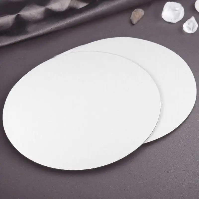 

6pcs 30Cm Round Canvas Drawing Board Premium Art Painting Board Oil Acrylic Tempera Durable Artist Canvas Boards Gift Diy White