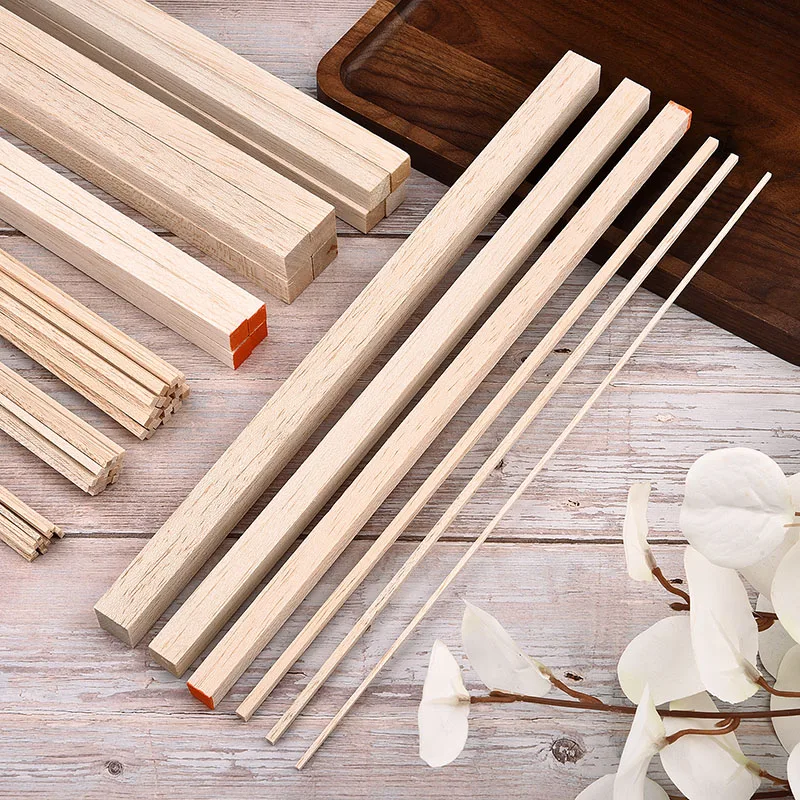 Wood Decoration Wooden Craft Sticks Bulk Wood Sticks For Crafts Wooden Sticks For Crafting Wood Dowels For Crafting Wooden Stick