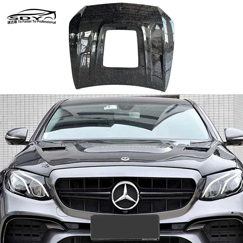 

W213 E Class Forged Carbon IMP Style Customized Engine Hood Engine Bonnet Engine Cover For Mercedes bz E Class W213