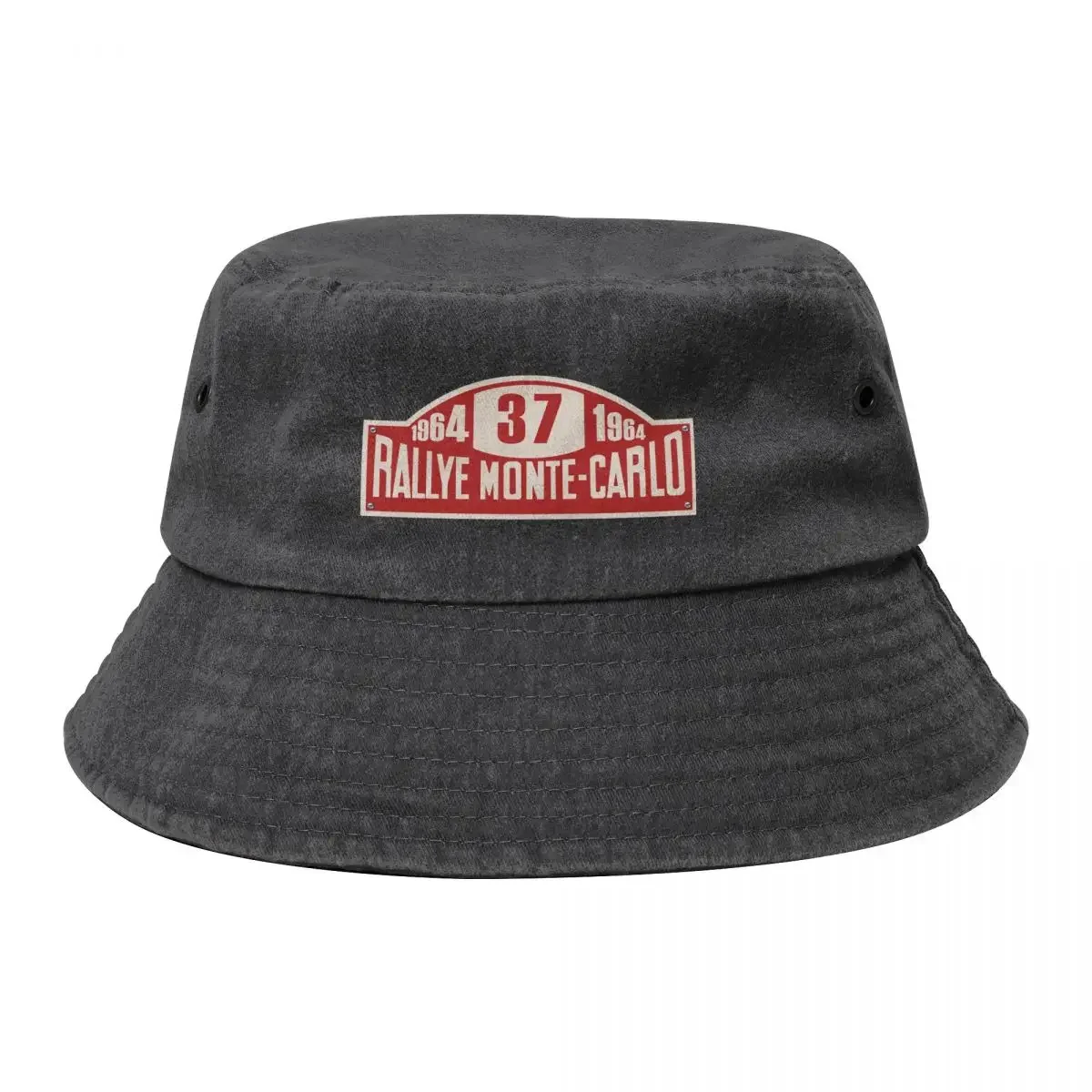 Rallye Monte Carlo 1964 Sign Bucket Hat Sun Cap Bobble Hat Custom Cap Girl'S Hats Men's