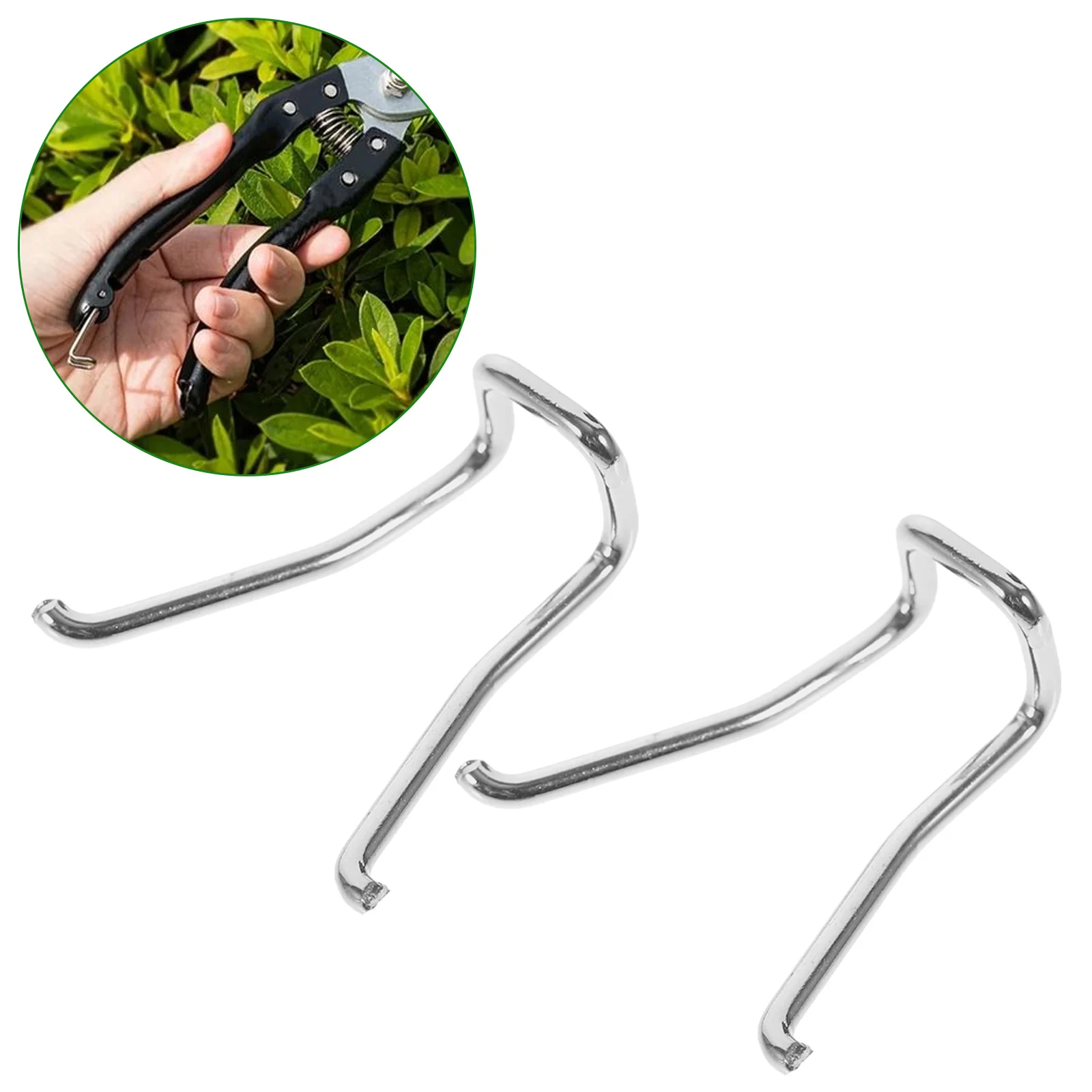 20Pcs High-Quality Pruning Shears Replacement Springs Thick Strong Steel Springs for Garden Use Gardening Tools Parts