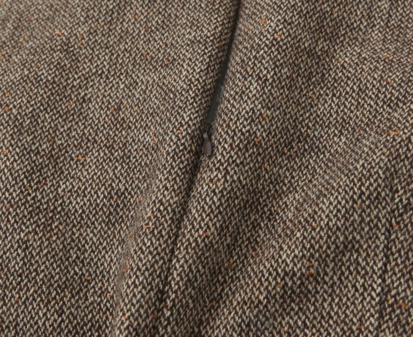 Nuevo vestido elegante de otoño con escote en V profundo y Tweed grueso sin mangas para mujer, Vestidos cortos ajustados de cintura baja acampanados, Vestidos sin mangas, bata de fiesta