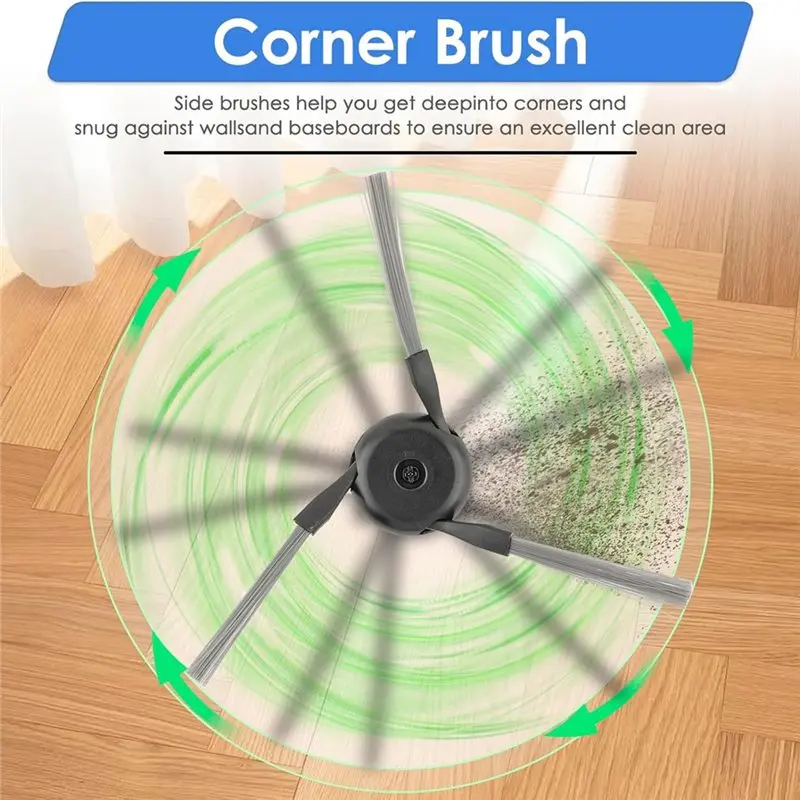 [NEWA66Z!】 For Combo Robot Vacuum Vacuum Brush Dust Bag Filter Roller Mop Replacement Accessories
