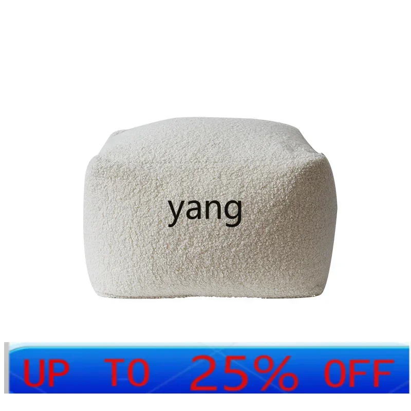 

LMMpier lazy sofa bedroom living room comfortable cream seat cushion removable and washable